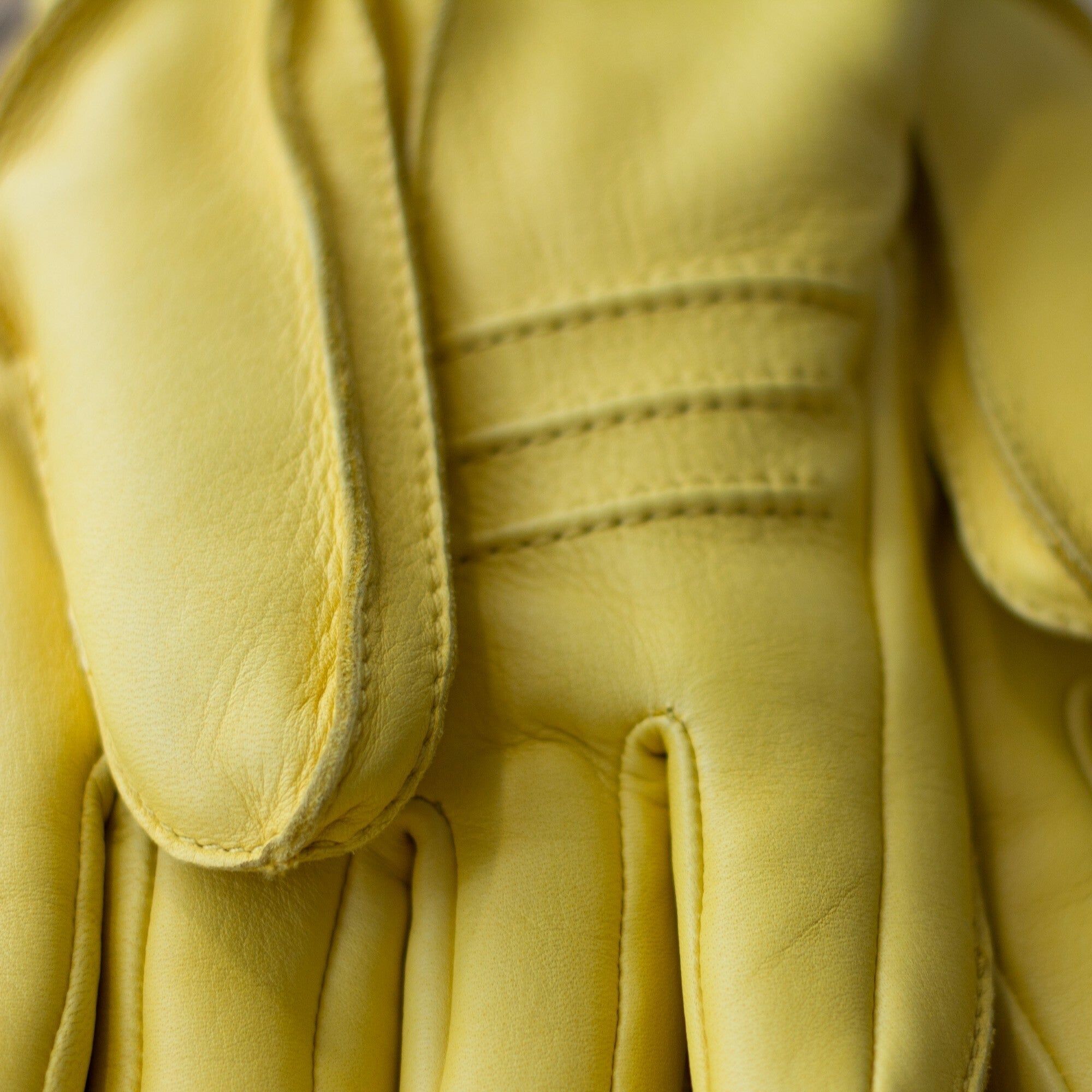 Handschoenen Deerskin Primaloft - GEEL