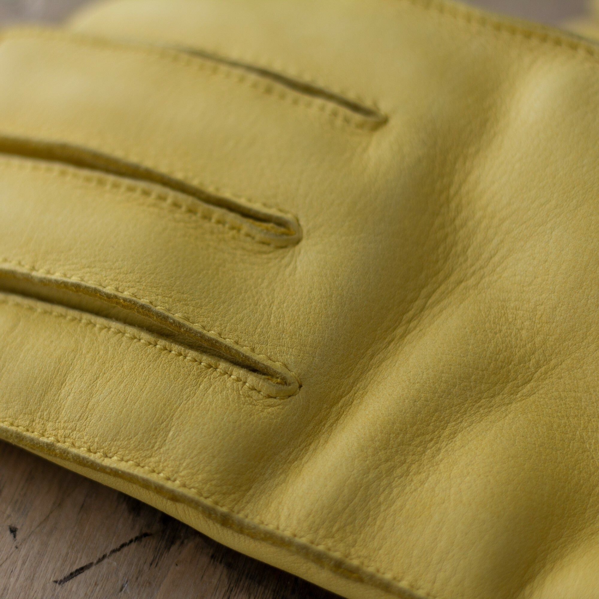 Handschoenen Deerskin Primaloft - GEEL