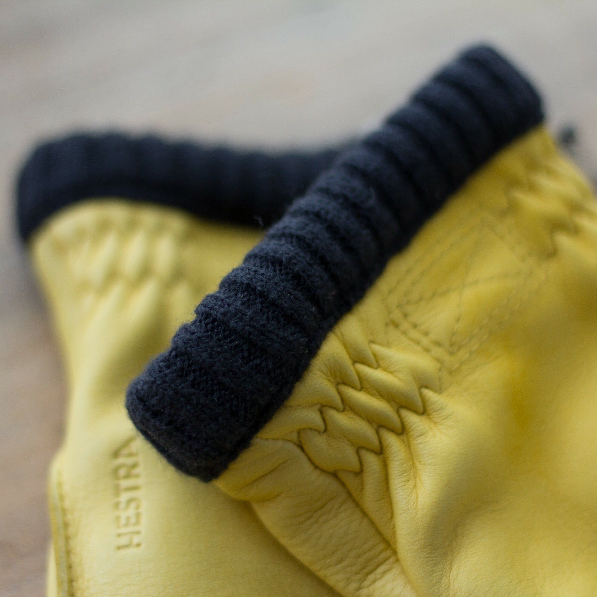 Handschoenen Deerskin Primaloft - GEEL
